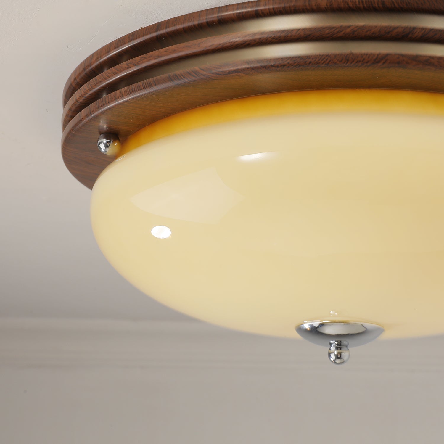 Lysilarae Nordic Art Classic Kugel-Deckenleuchte aus Glas-Letslighting