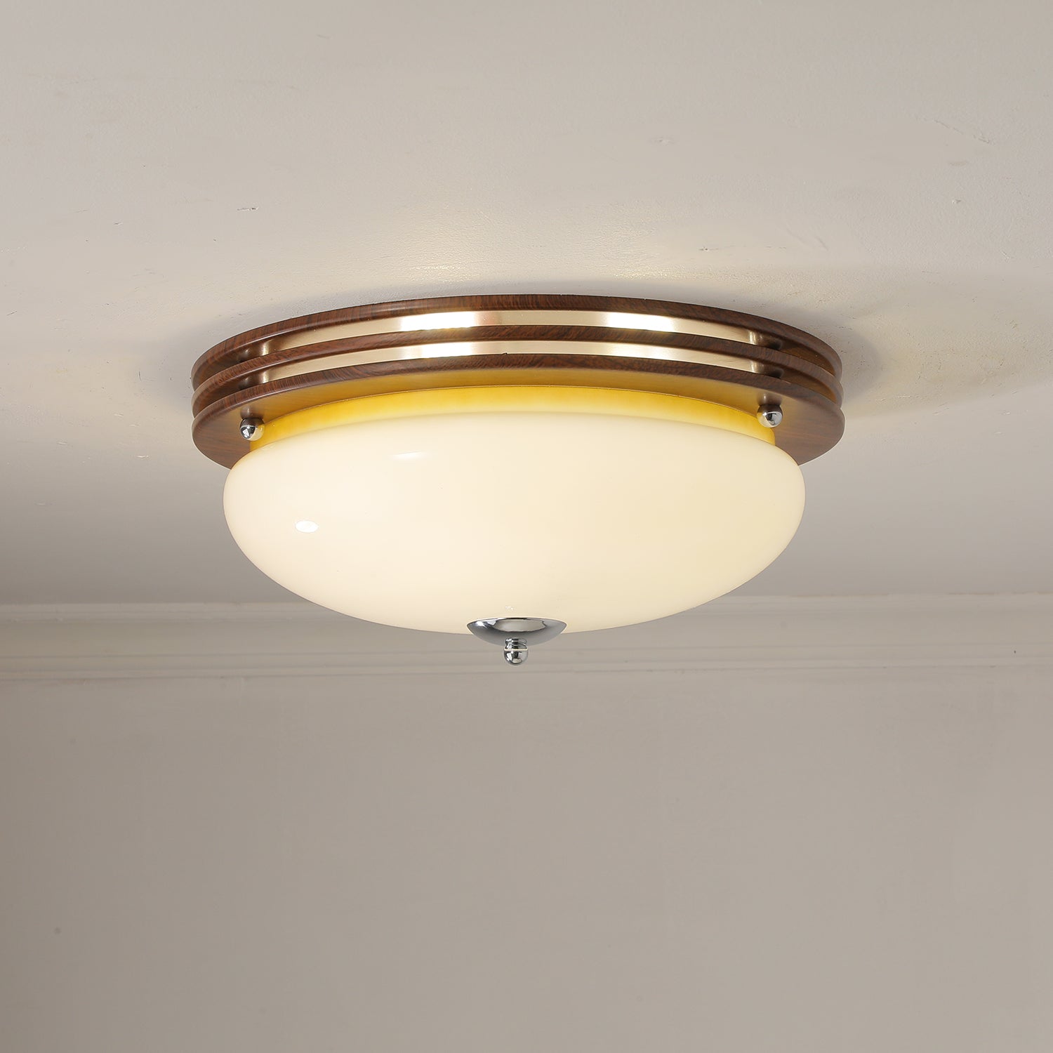 Lysilarae Nordic Art Classic Kugel-Deckenleuchte aus Glas-Letslighting