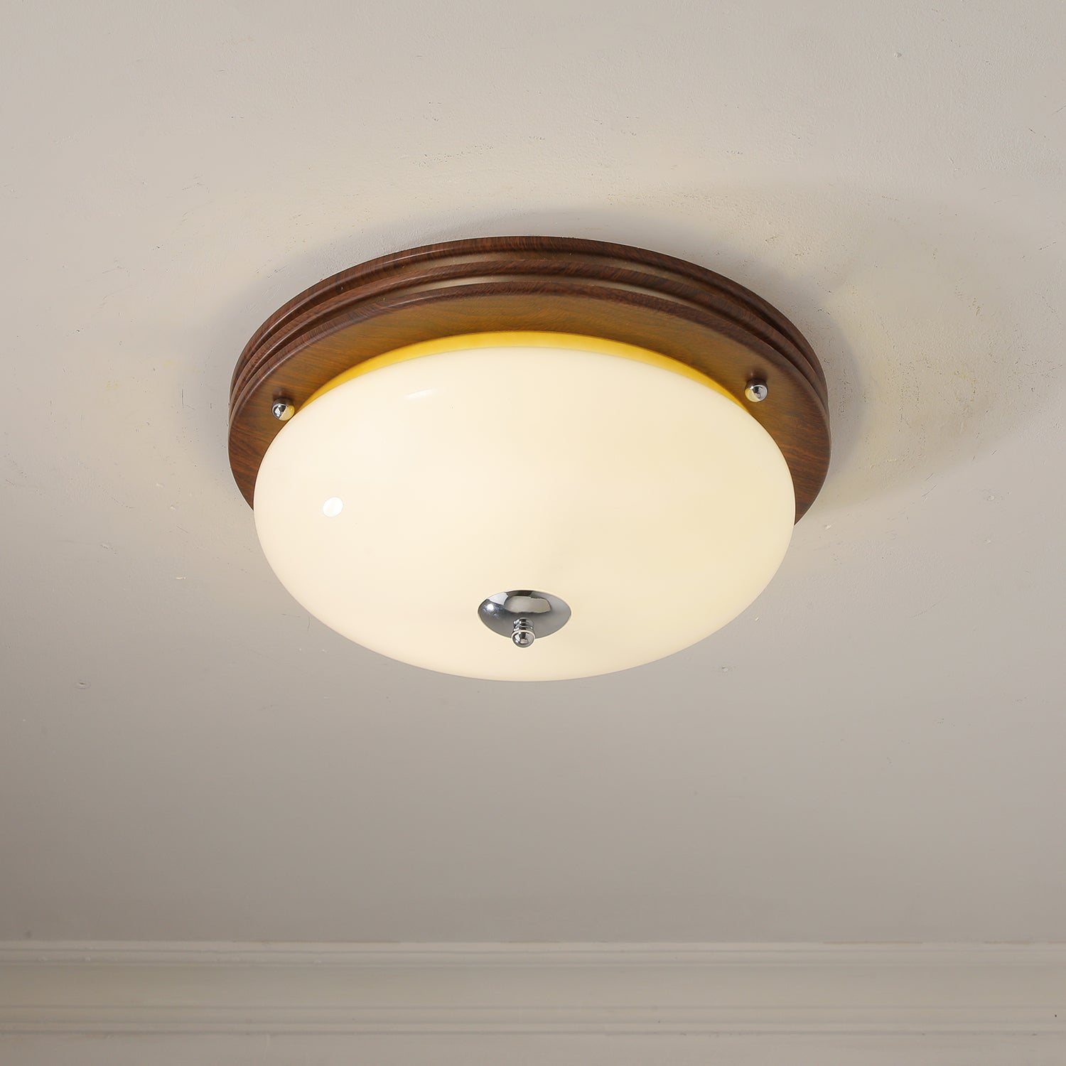 Lysilarae Nordic Art Classic Kugel-Deckenleuchte aus Glas-Letslighting