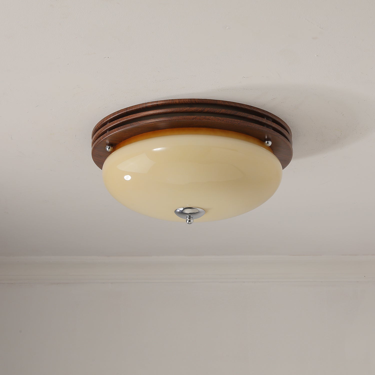 Lysilarae Nordic Art Classic Kugel-Deckenleuchte aus Glas-Letslighting