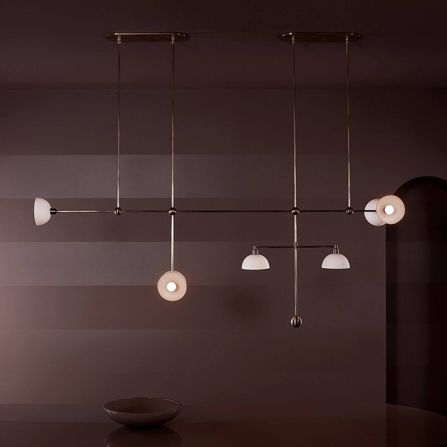 Izorora Moderner Trapez-Kronleuchter-Letslighting