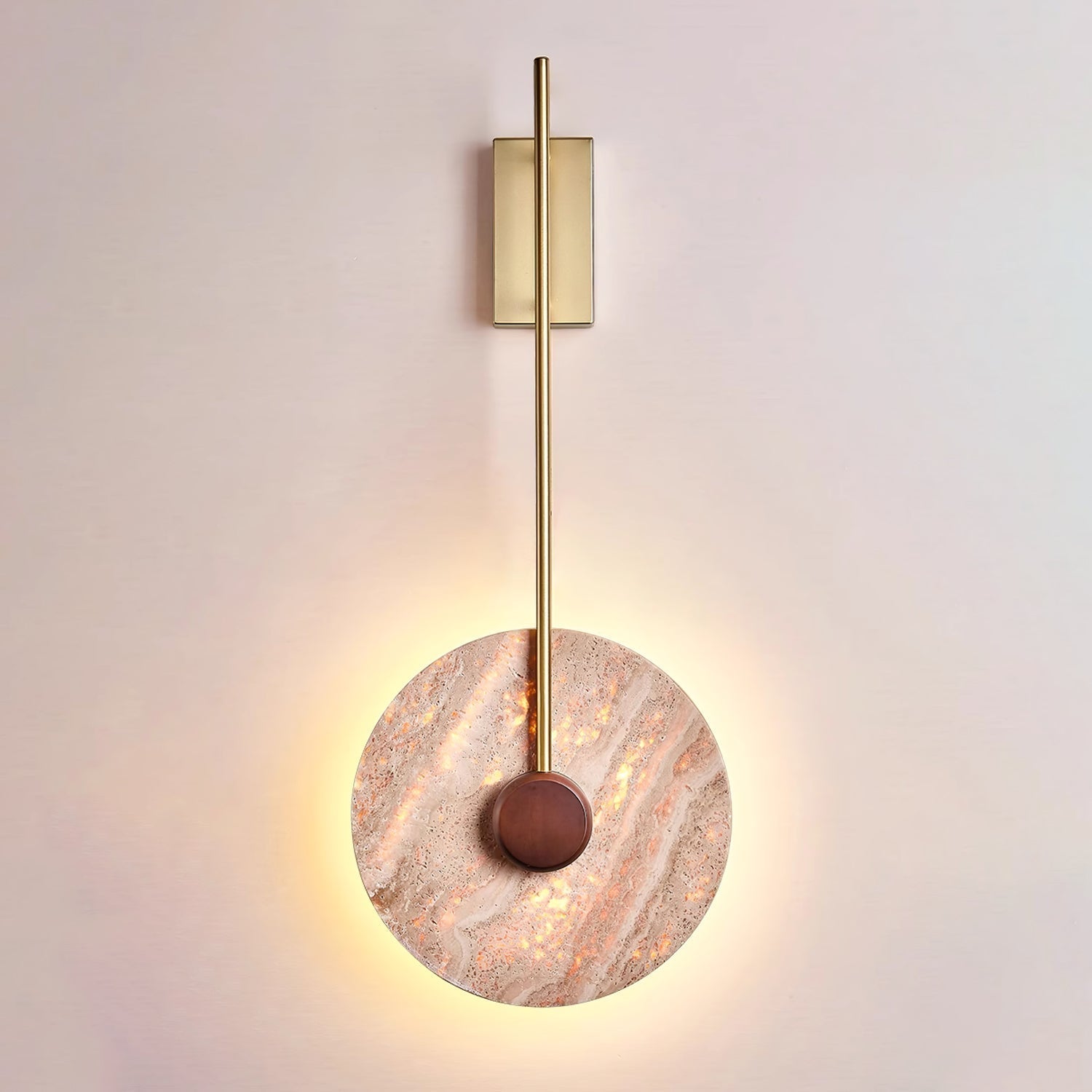 Visolia Travertine Wall Light - Neutralighting