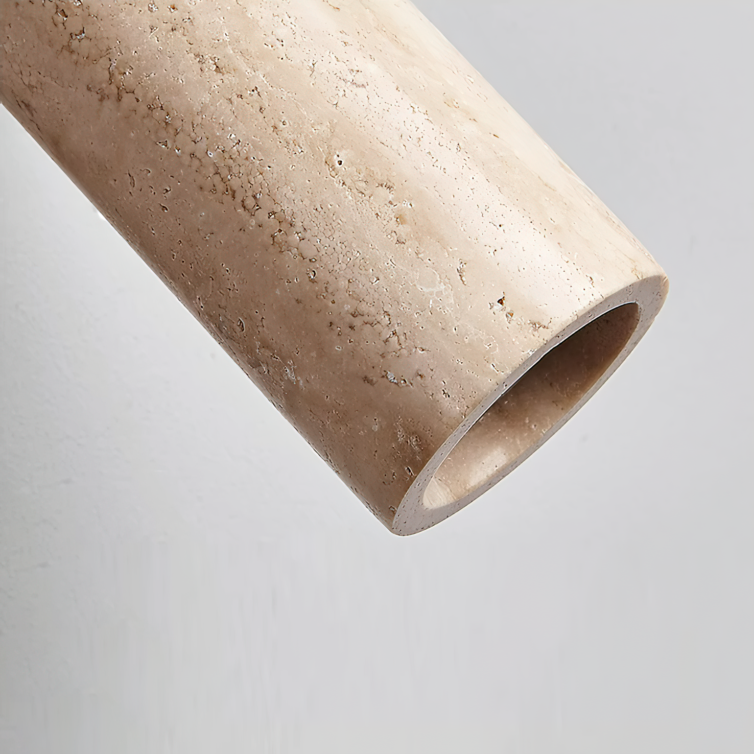 Arvararae Modern Minimalist Wooden Travertine Wall Lamp - Letslighting