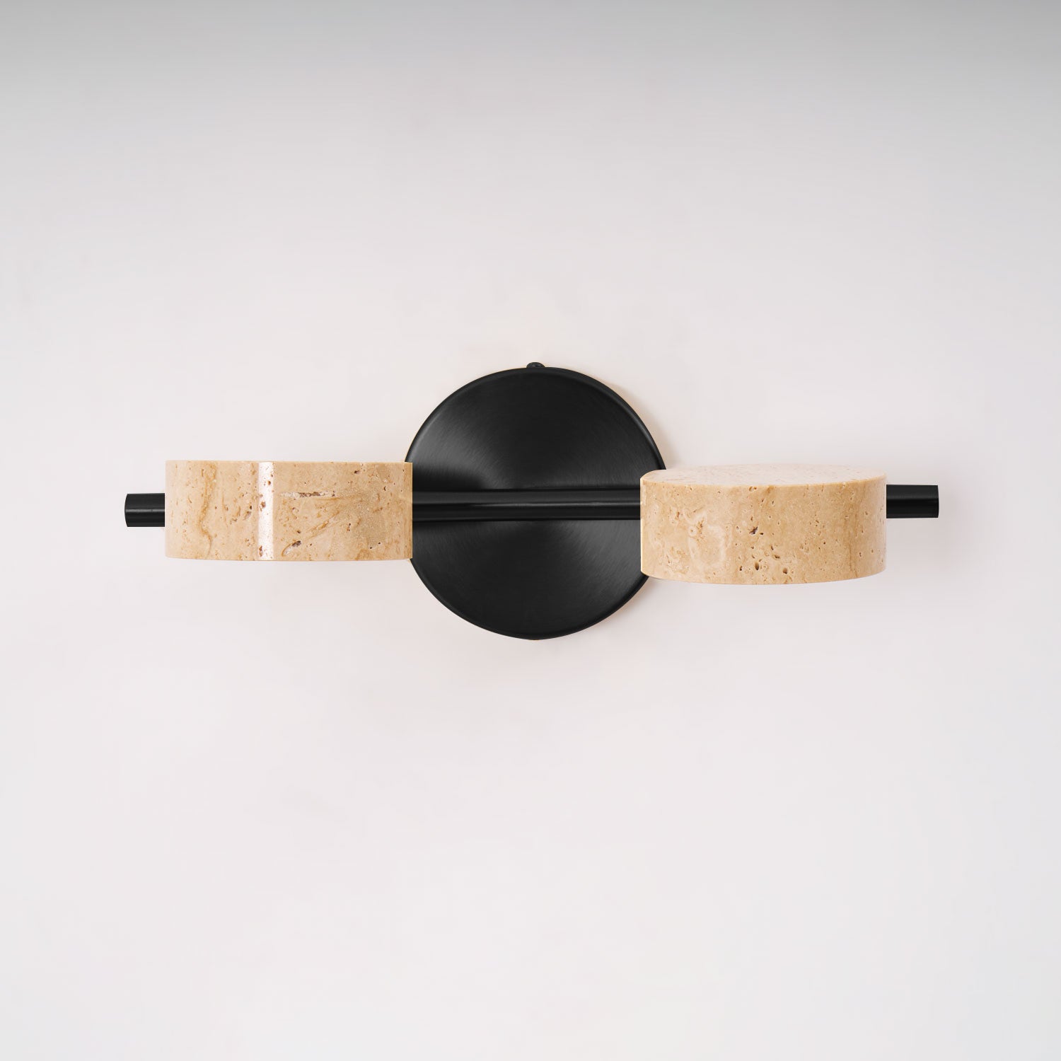 Ceshair Wall Light Multi Head Travertine Vanity Light - Neutralighting