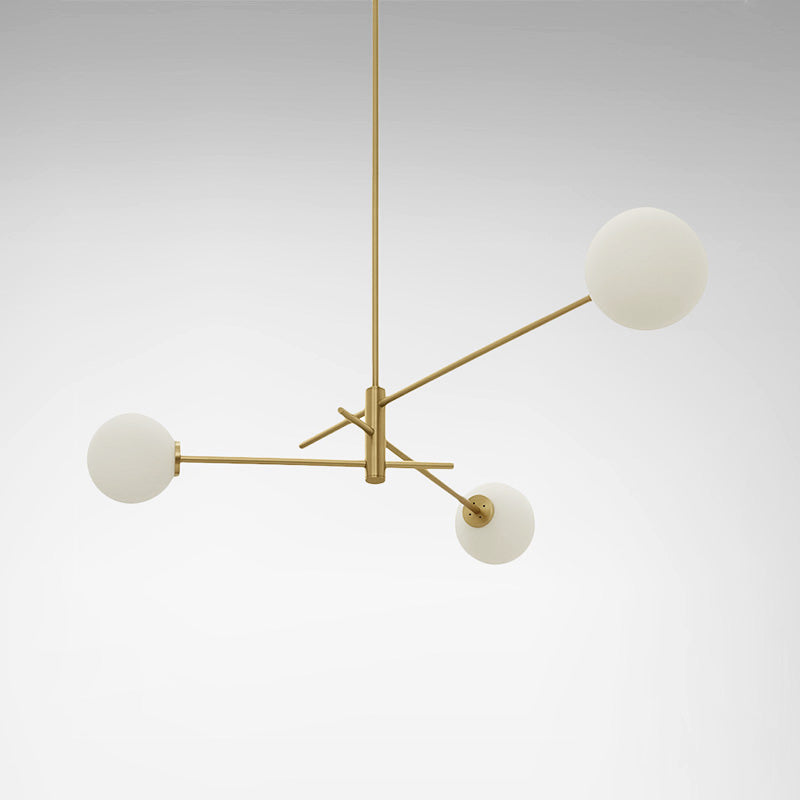 Catalel Messing Glas Kronleuchter-Letslighting