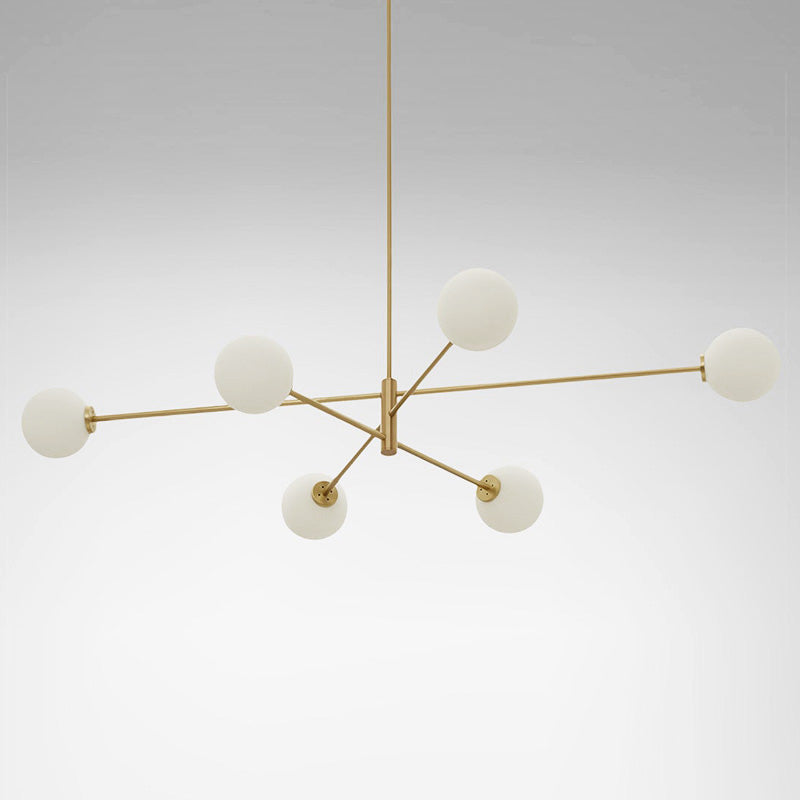 Catalel Messing Glas Kronleuchter-Letslighting