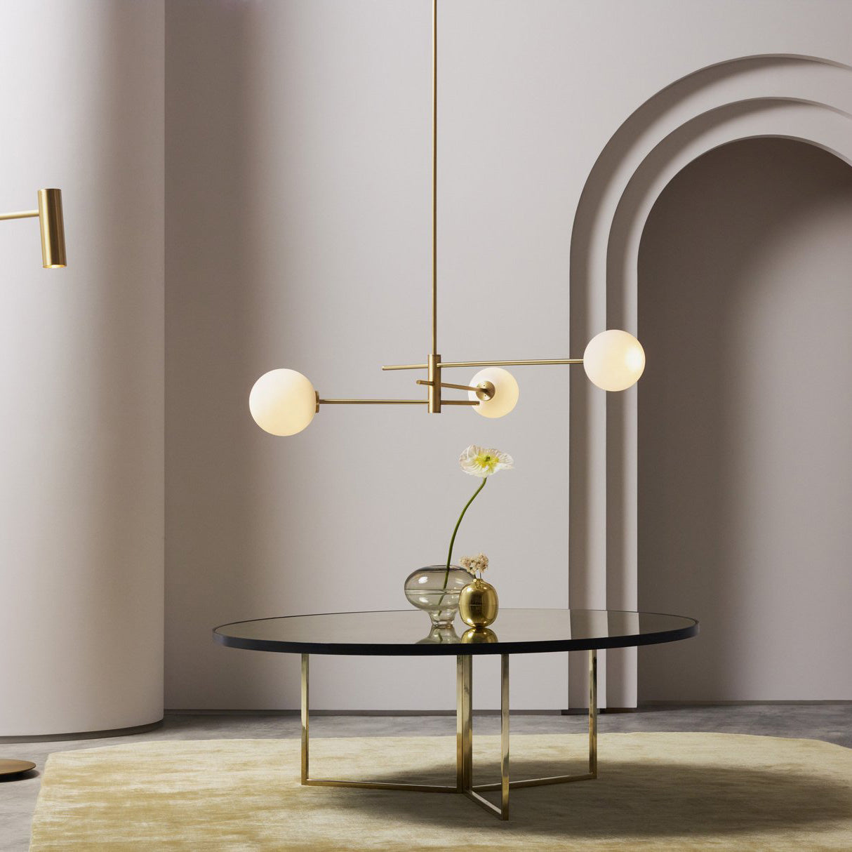 Catalel Messing Glas Kronleuchter-Letslighting