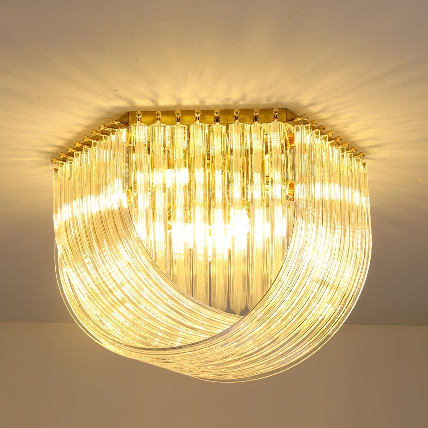 Erphaa Postmoderne Luxus-Deckenleuchte aus Glas-Letslighting