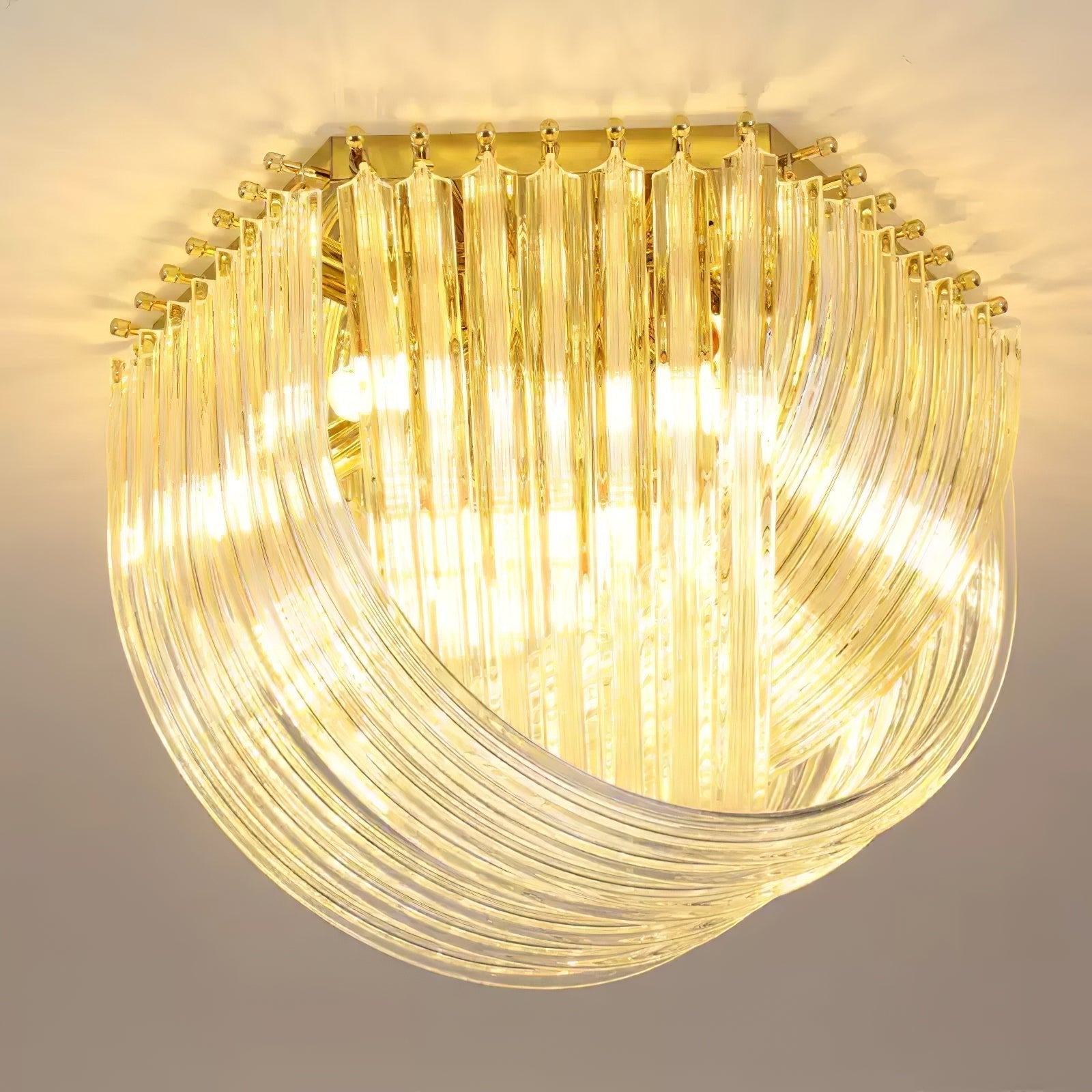 Erphaa Postmoderne Luxus-Deckenleuchte aus Glas-Letslighting