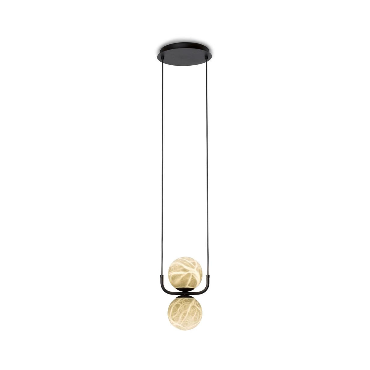 Eloryra Modern Minimalist Suspension Alabaster Pendant Lamp - Letslighting