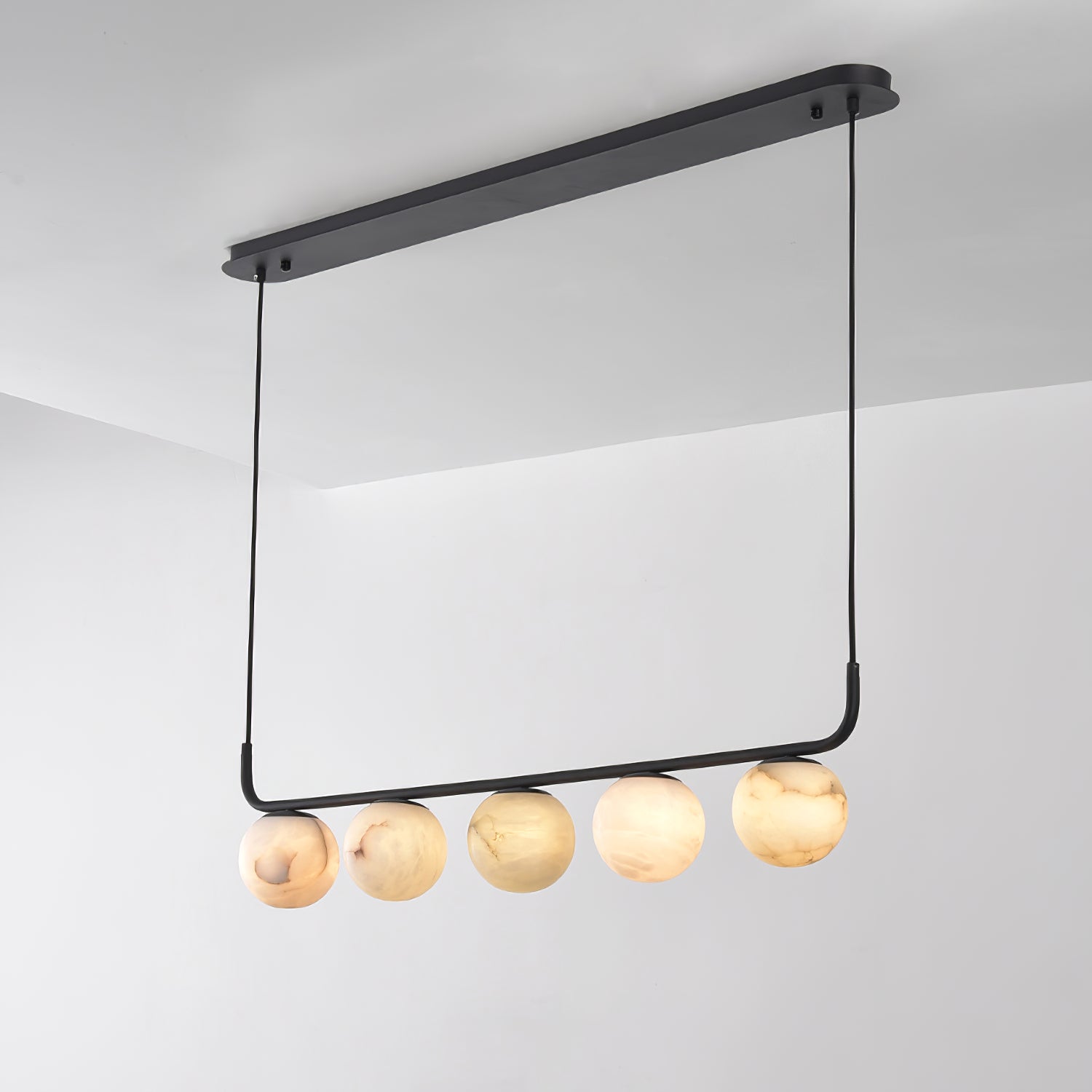 Eloryra Modern Minimalist Suspension Alabaster Pendant Lamp - Letslighting