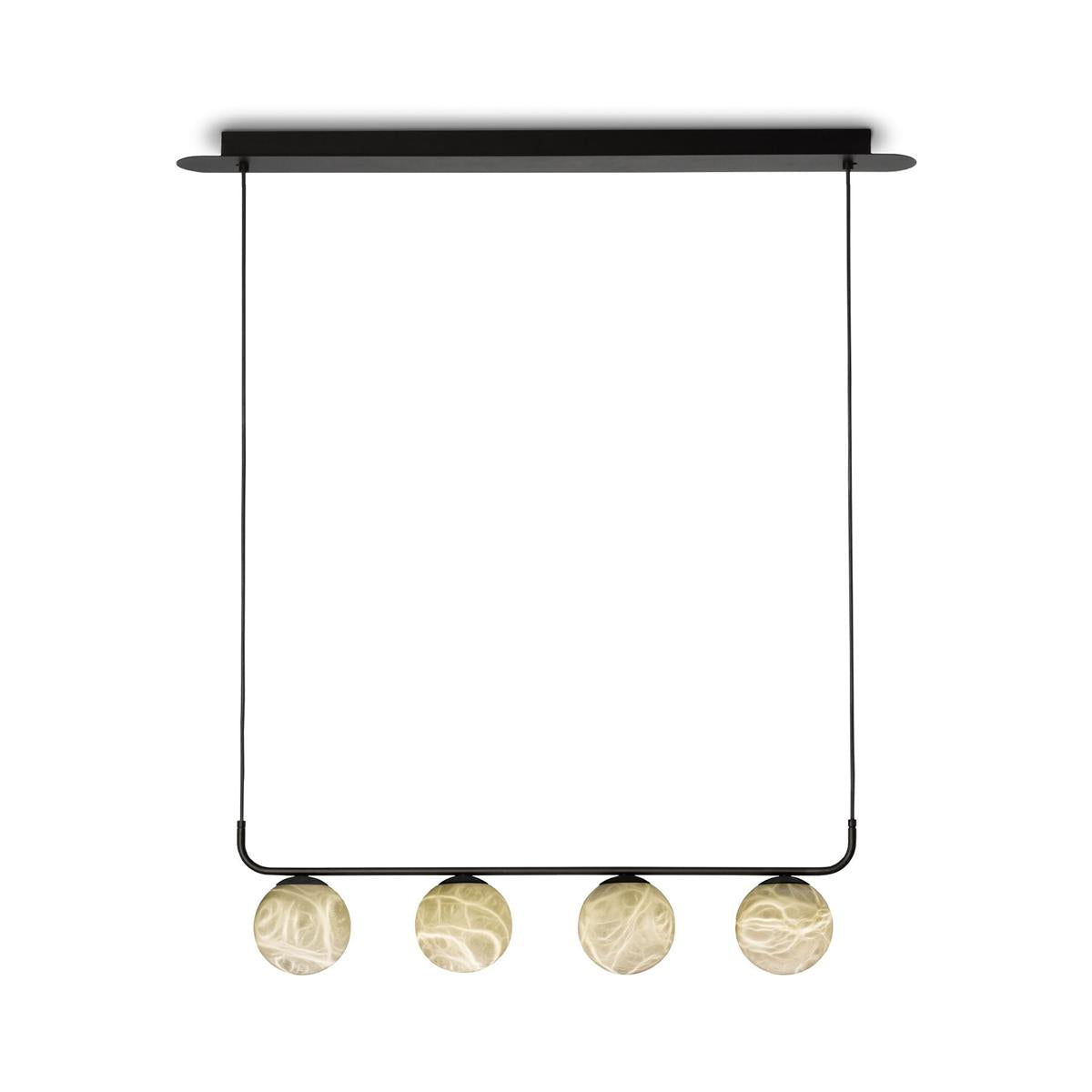 Eloryra Modern Minimalist Suspension Alabaster Pendant Lamp - Letslighting