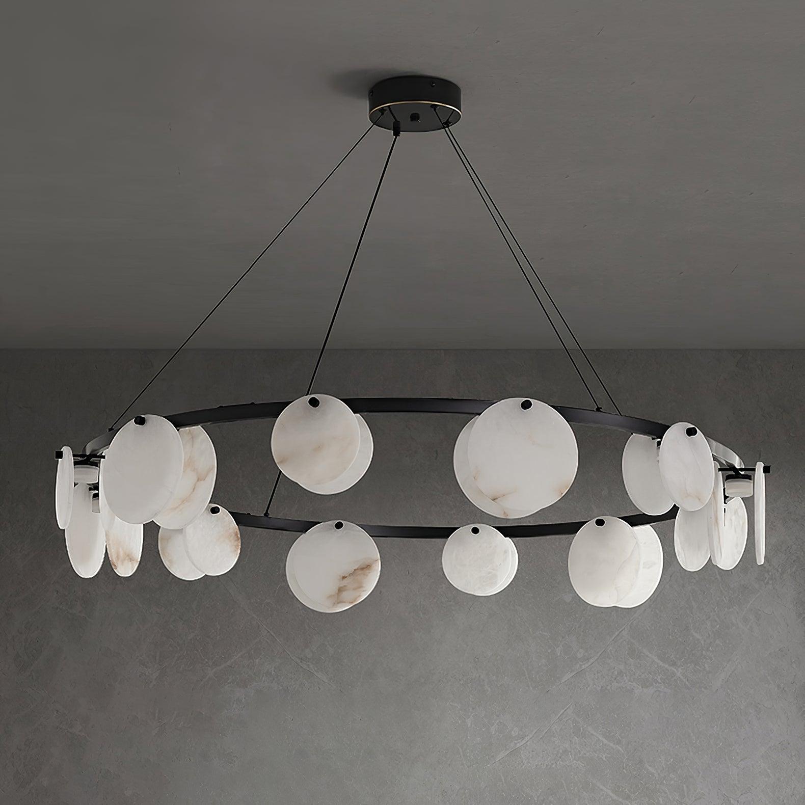 Olveneth Alabaster Chandelier - Neutralighting