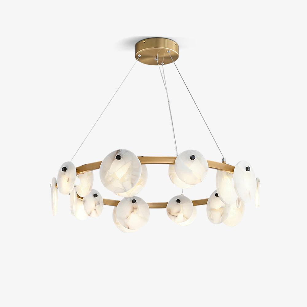 Olveneth Alabaster Chandelier - Neutralighting