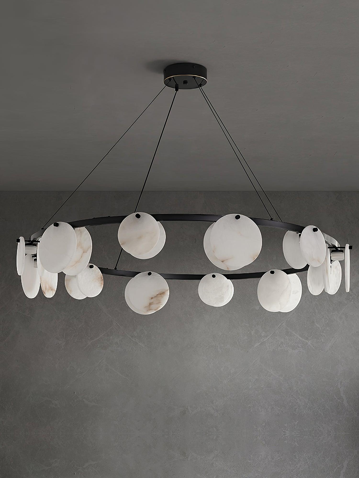 Olveneth Alabaster Chandelier - Neutralighting