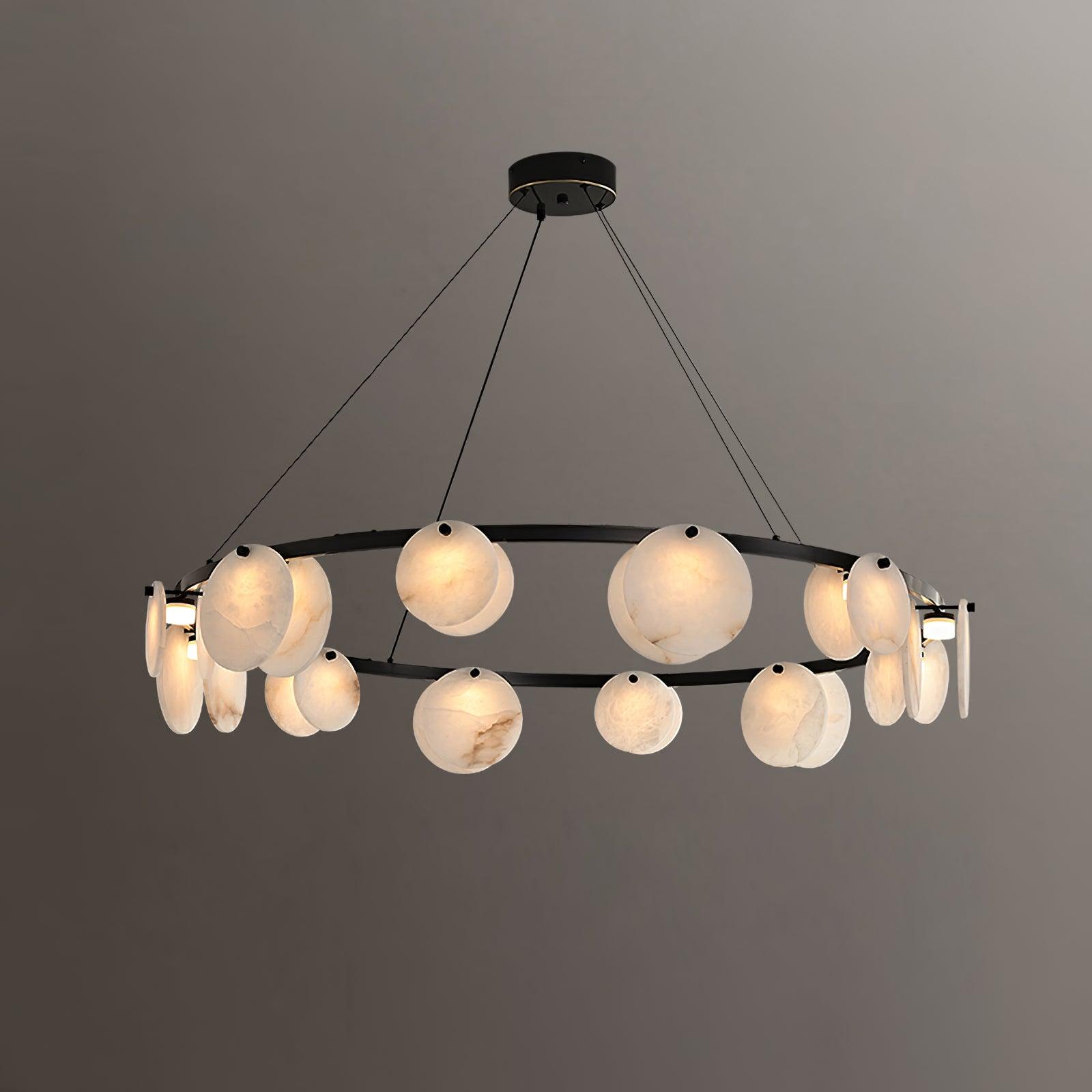Olveneth Alabaster Chandelier - Neutralighting