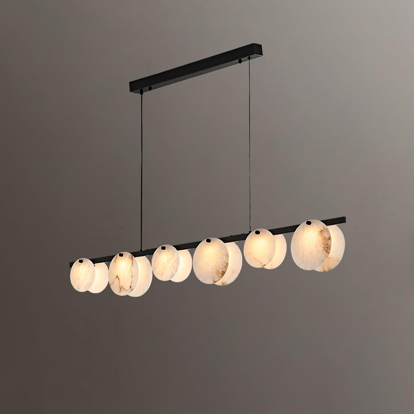 Olirel Linear Alabaster Pendant Light - Neutralighting