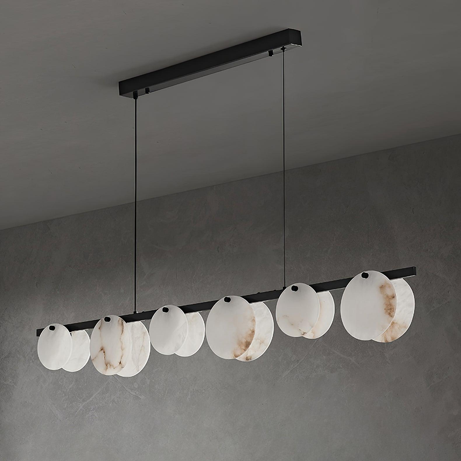 Olirel Linear Alabaster Pendant Light - Neutralighting