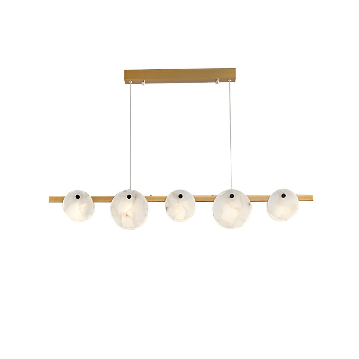 Olirel Linear Alabaster Pendant Light - Neutralighting
