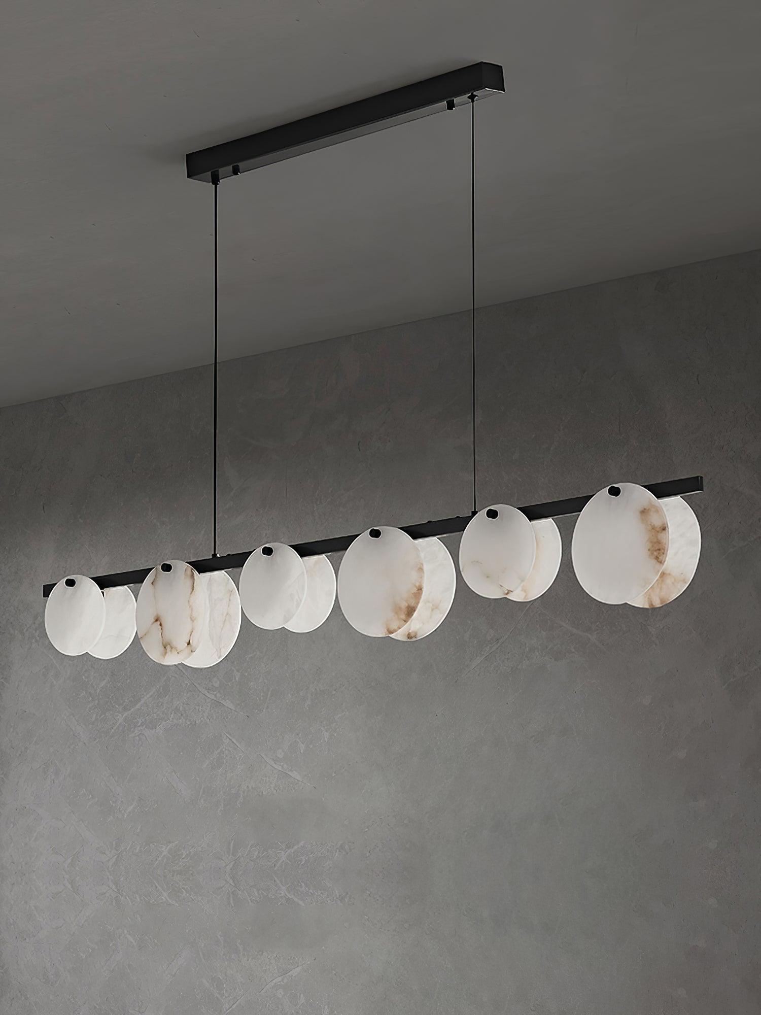 Olirel Linear Alabaster Pendant Light - Neutralighting