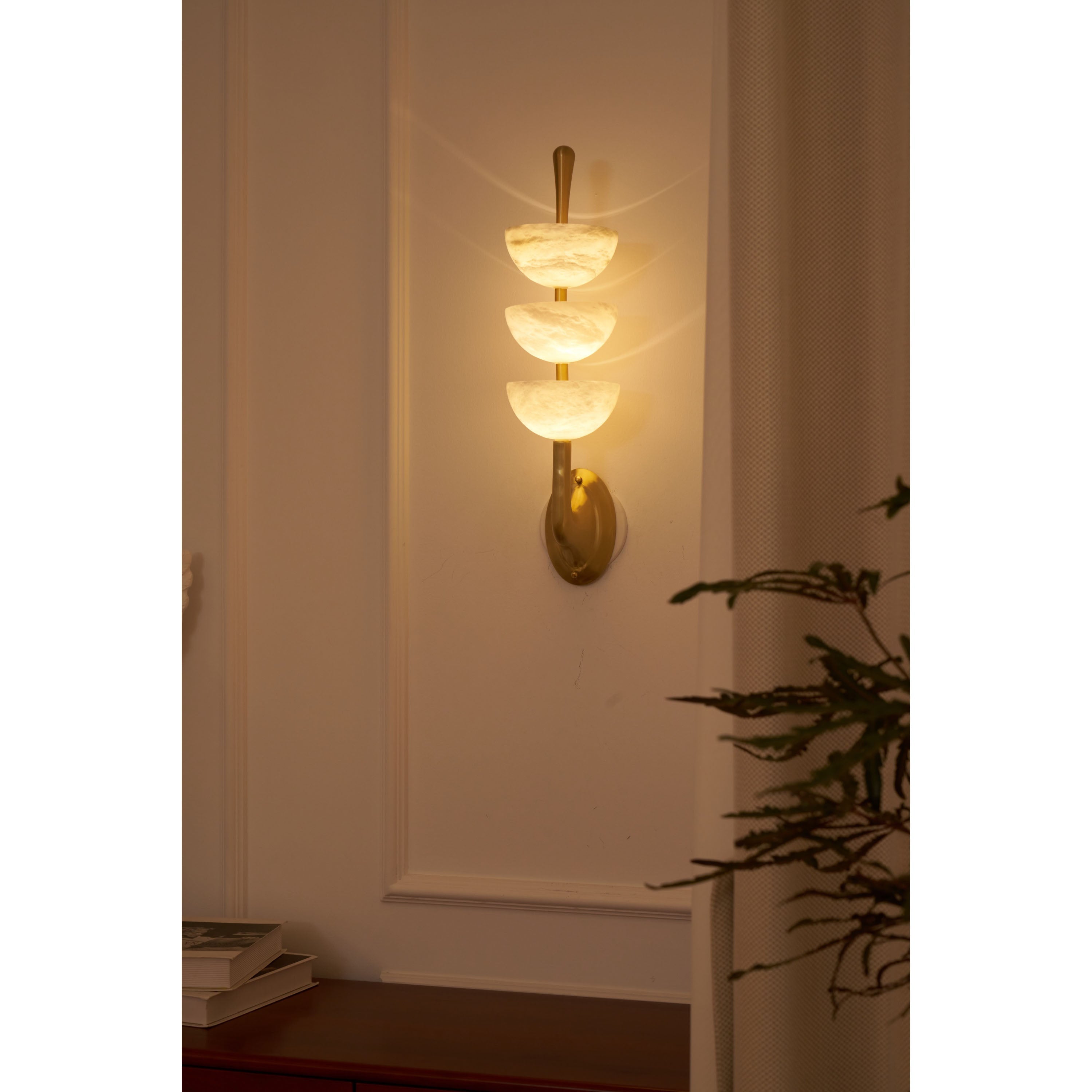 Vitheiel Modern Minimalist Art Alabaster Wall Lamp - Letslighting