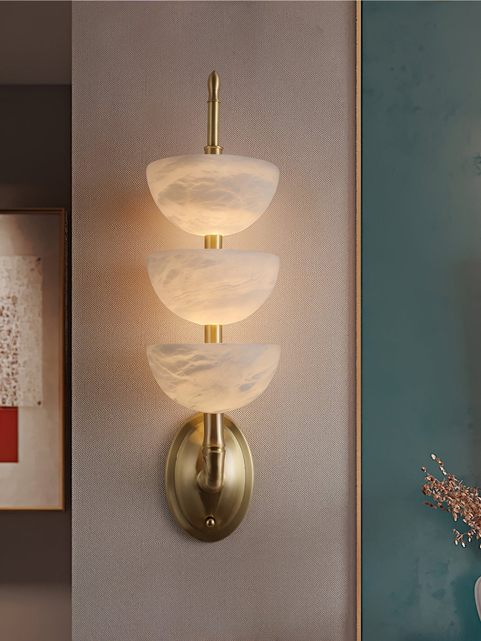 Ulmiraris Alabaster Wall Light - Neutralighting