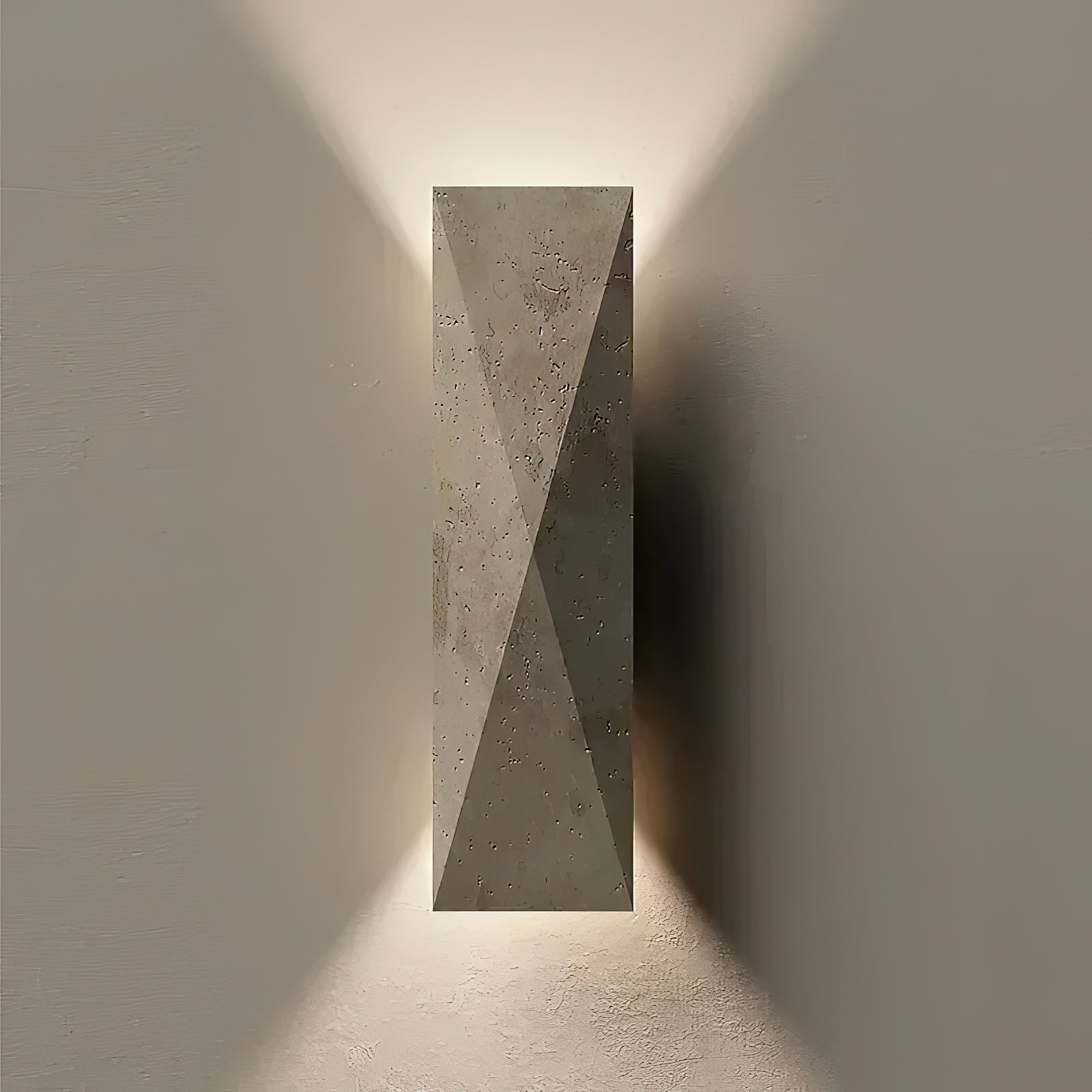 Coloria Modern Minimalist Travertine Wall Lamp - Letslighting