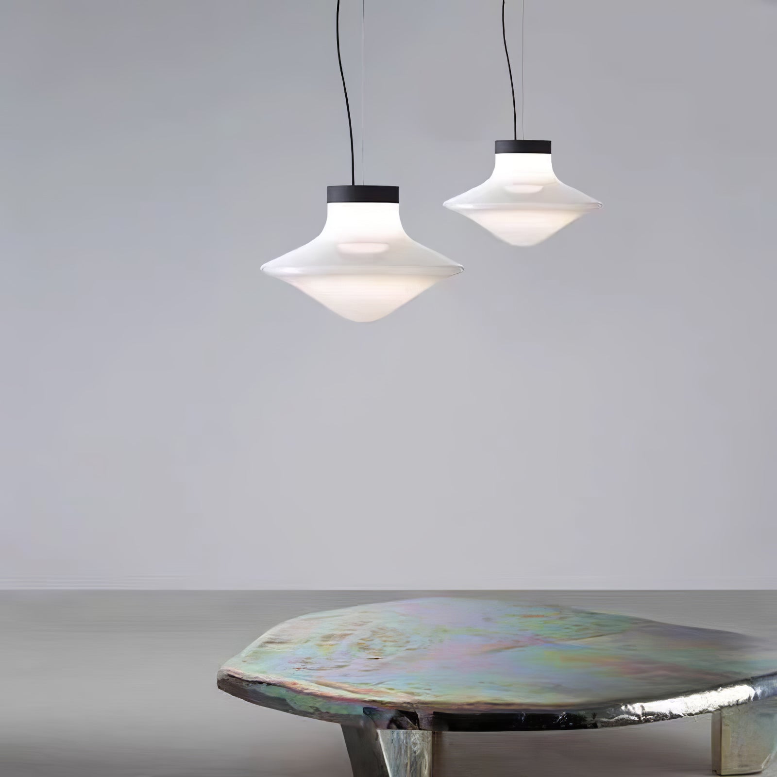 Esoleth Premium Nordic Kunstglas Pendelleuchte-Letslighting
