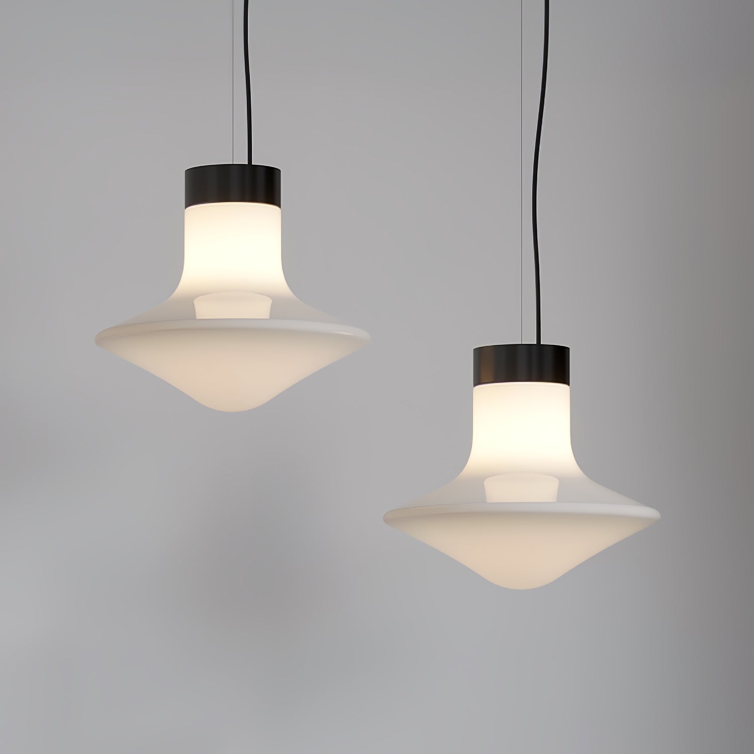 Esoleth Premium Nordic Kunstglas Pendelleuchte-Letslighting