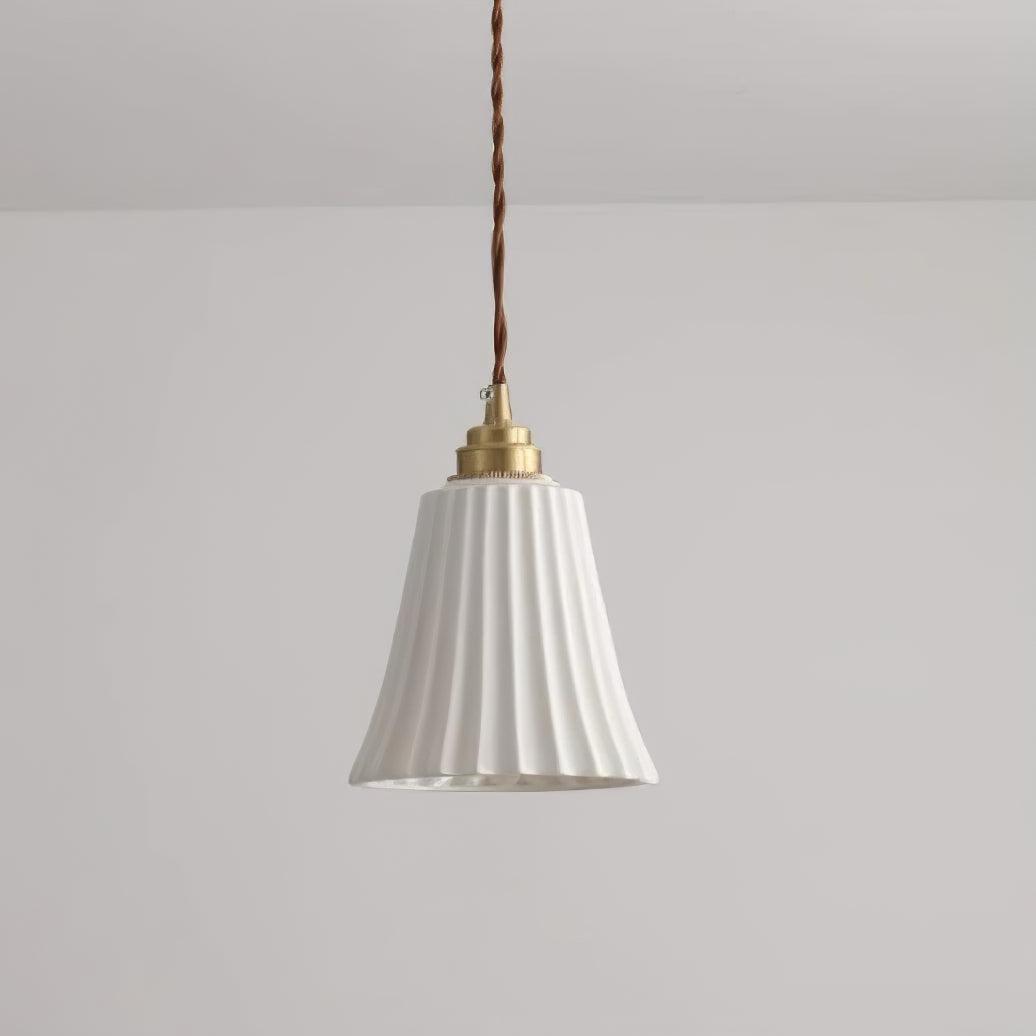 Trumpet Ceramic Pendant Light - Blowlighting