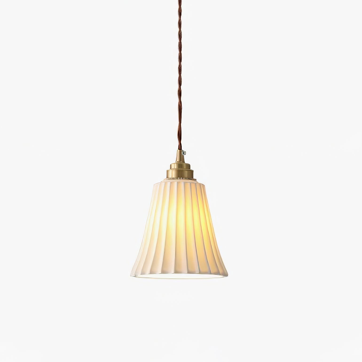 Trumpet Ceramic Pendant Light - Blowlighting