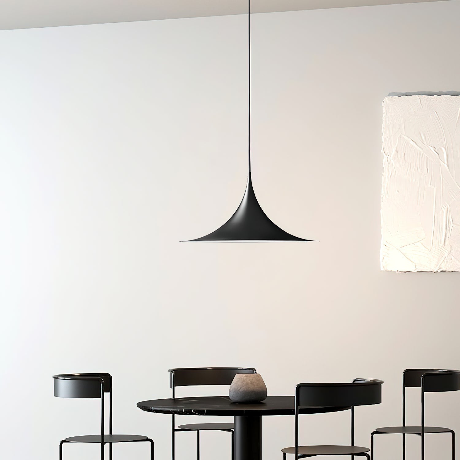 Pendant Lamp Slim Neck and Wide Flare Contemporary Dining - Letslighting