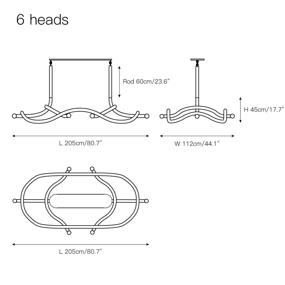 Vadore Chandelier-Letslighting