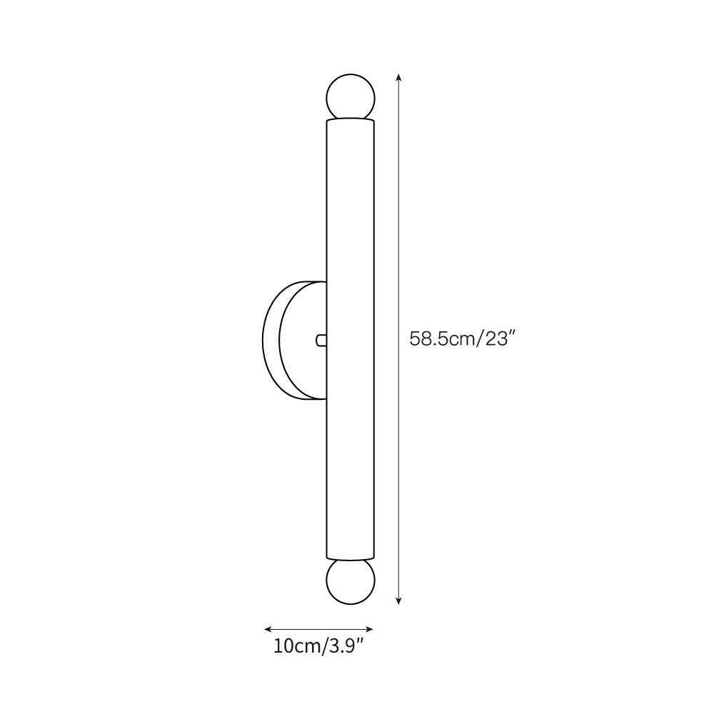 Eloryr Modern Minimalistisch Röhre Wandleuchte-Letslighting