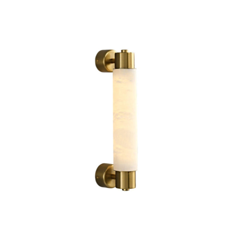 Alraei Modern Minimalist Tube Alabaster Wall Lamp - Letslighting