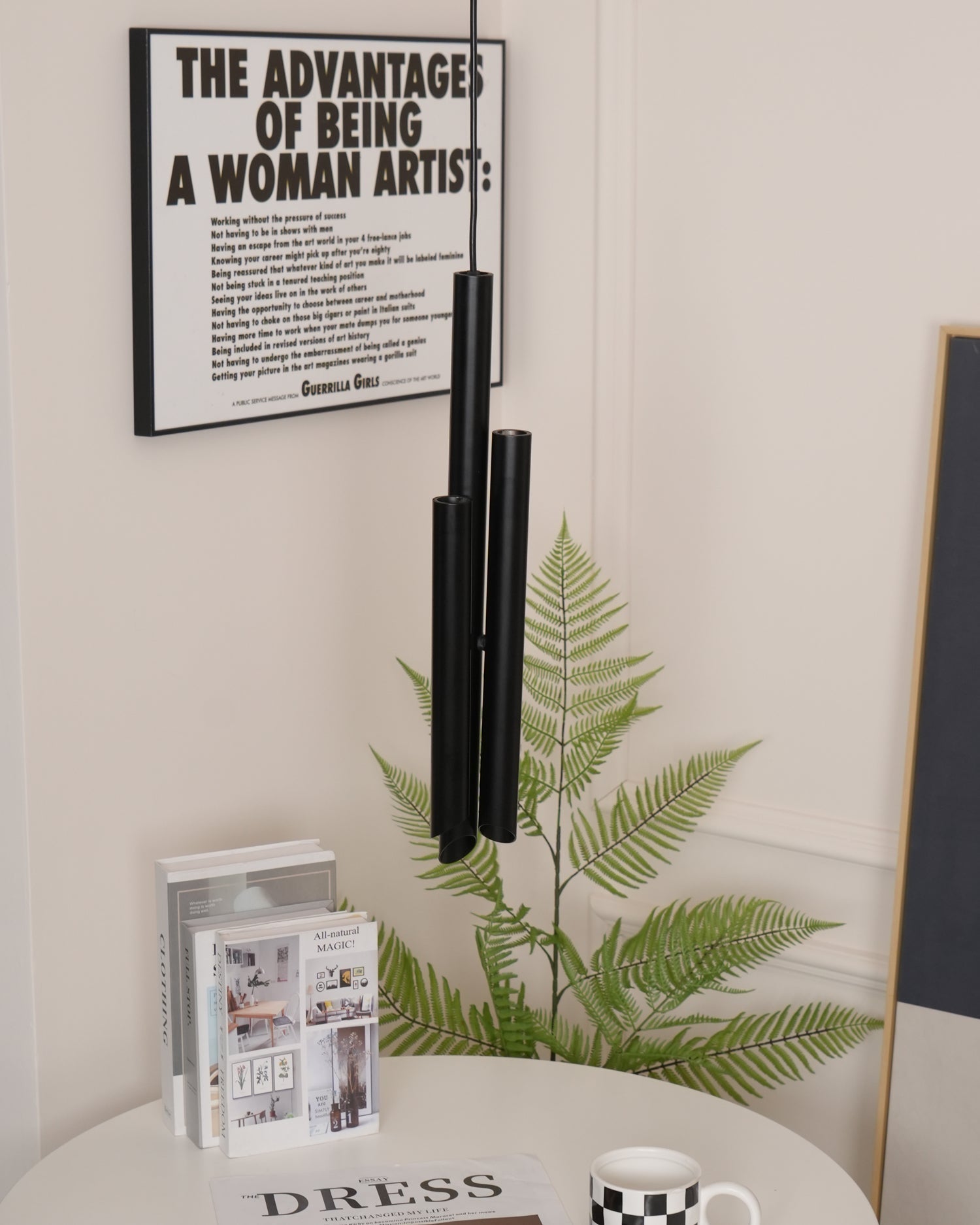Solara Aluminium Minimalistische Röhrenpendelleuchte-Letslighting