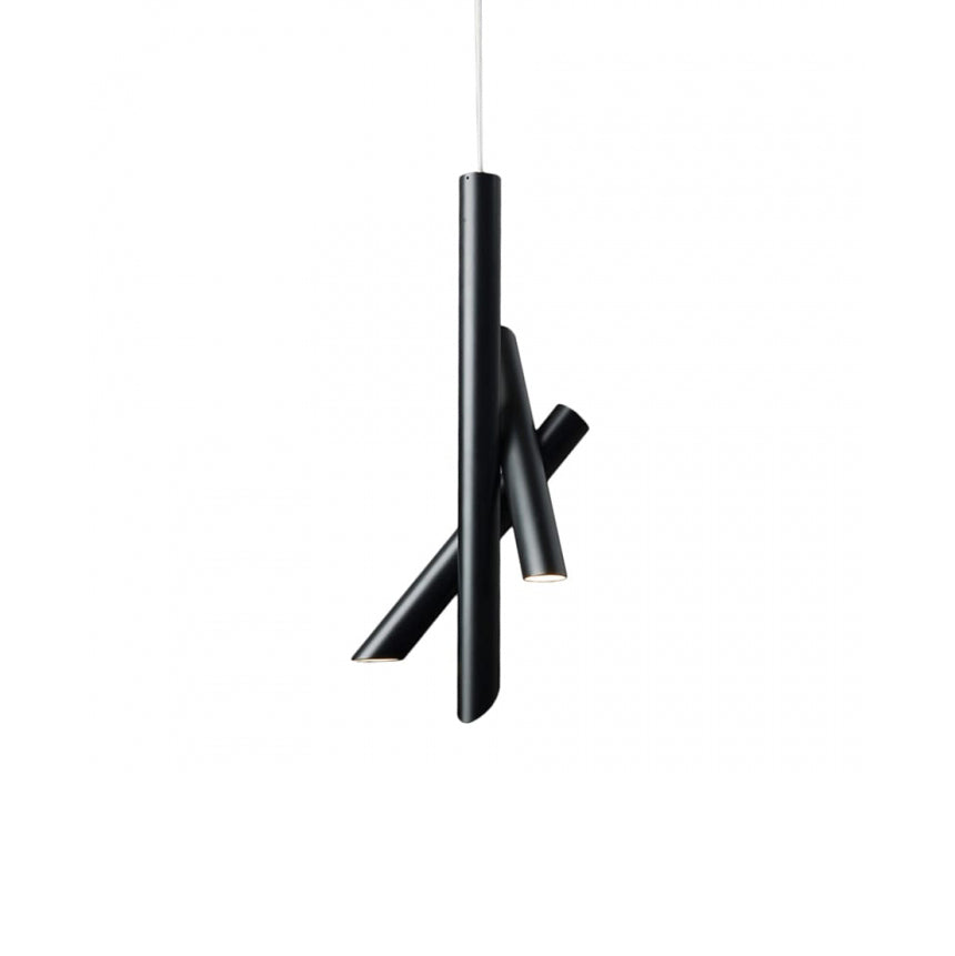 Solara Aluminium Minimalistische Röhrenpendelleuchte-Letslighting