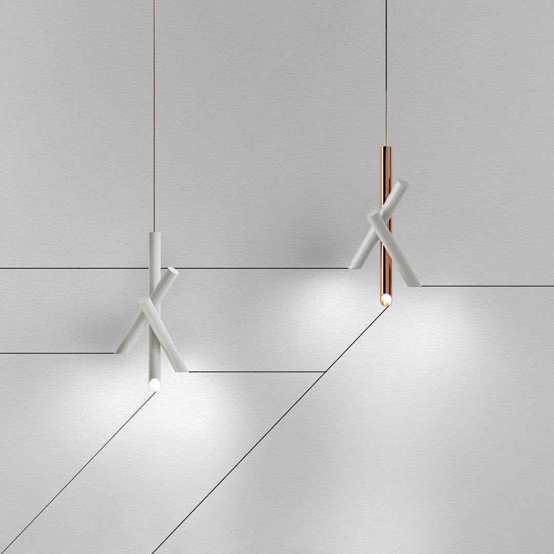 Solara Aluminium Minimalistische Röhrenpendelleuchte-Letslighting