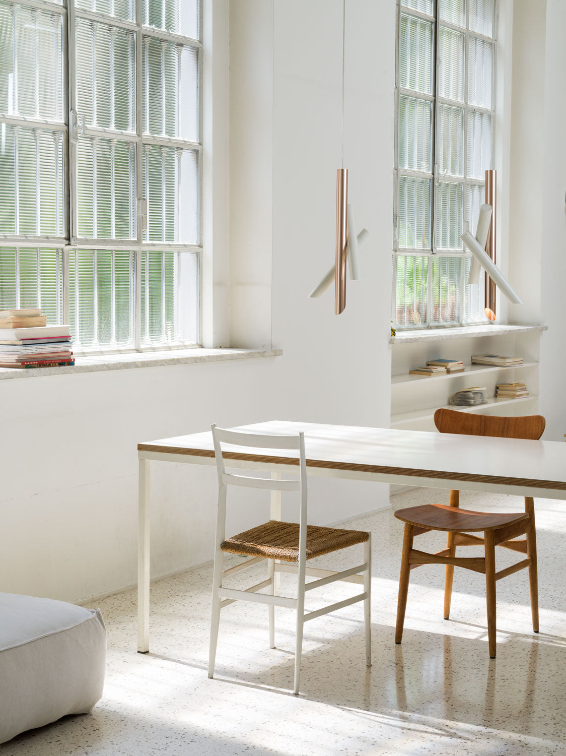 Solara Aluminium Minimalistische Röhrenpendelleuchte-Letslighting