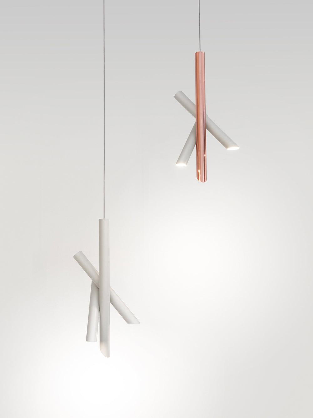 Solara Aluminium Minimalistische Röhrenpendelleuchte-Letslighting