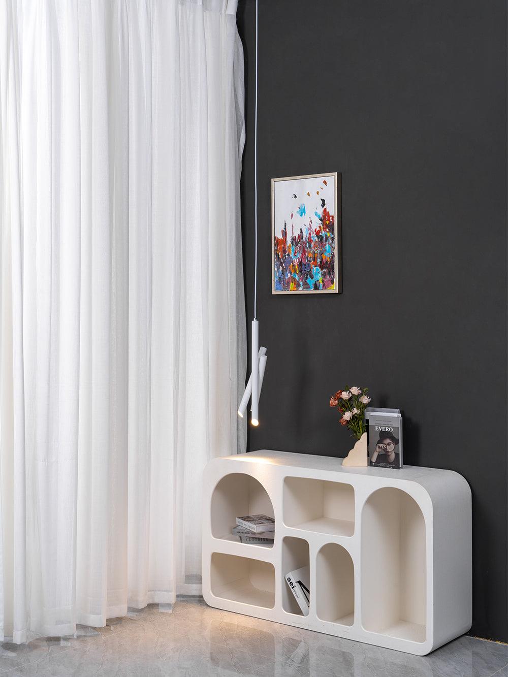 Solara Aluminium Minimalistische Röhrenpendelleuchte-Letslighting