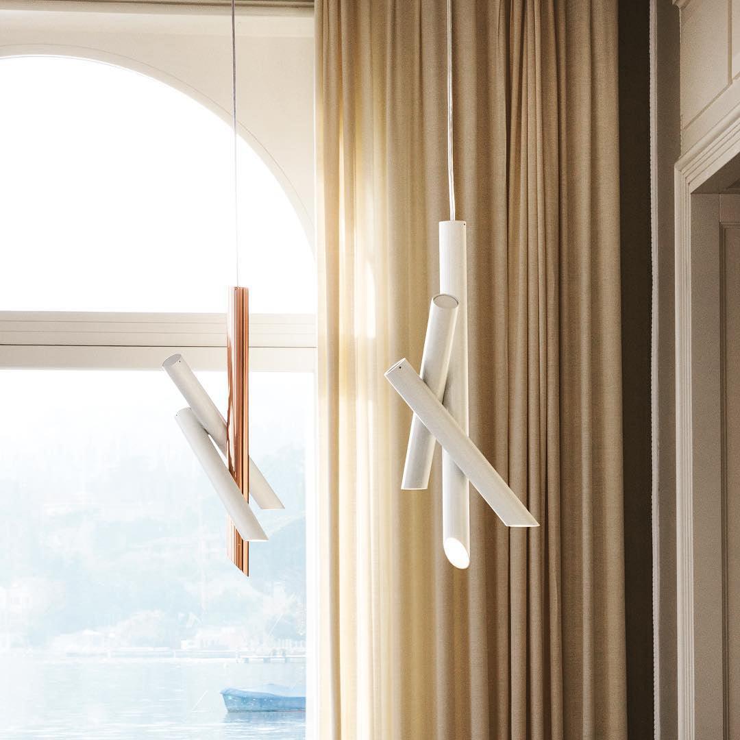 Solara Aluminium Minimalistische Röhrenpendelleuchte-Letslighting