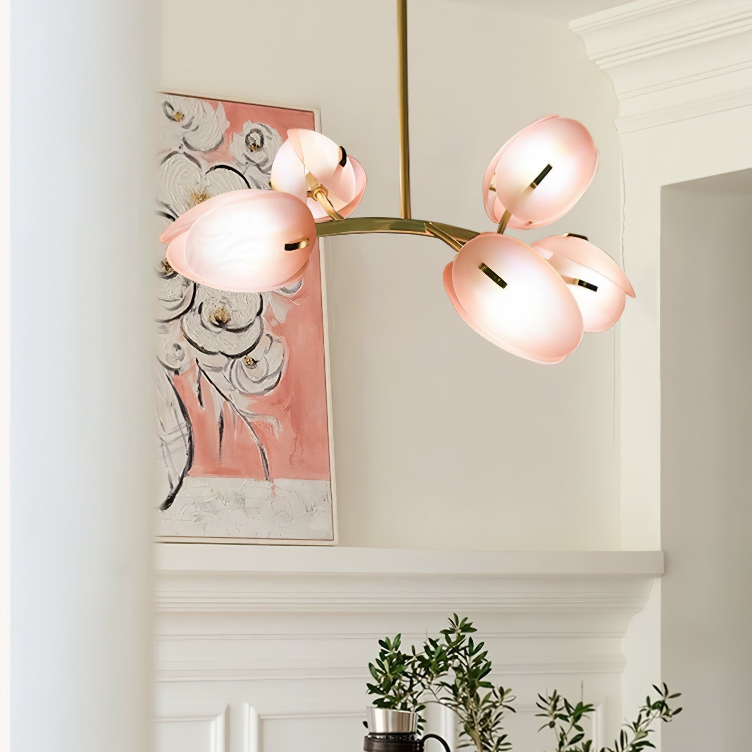 Blossom Zeitgenössisch Glas Kronleuchter-Letslighting