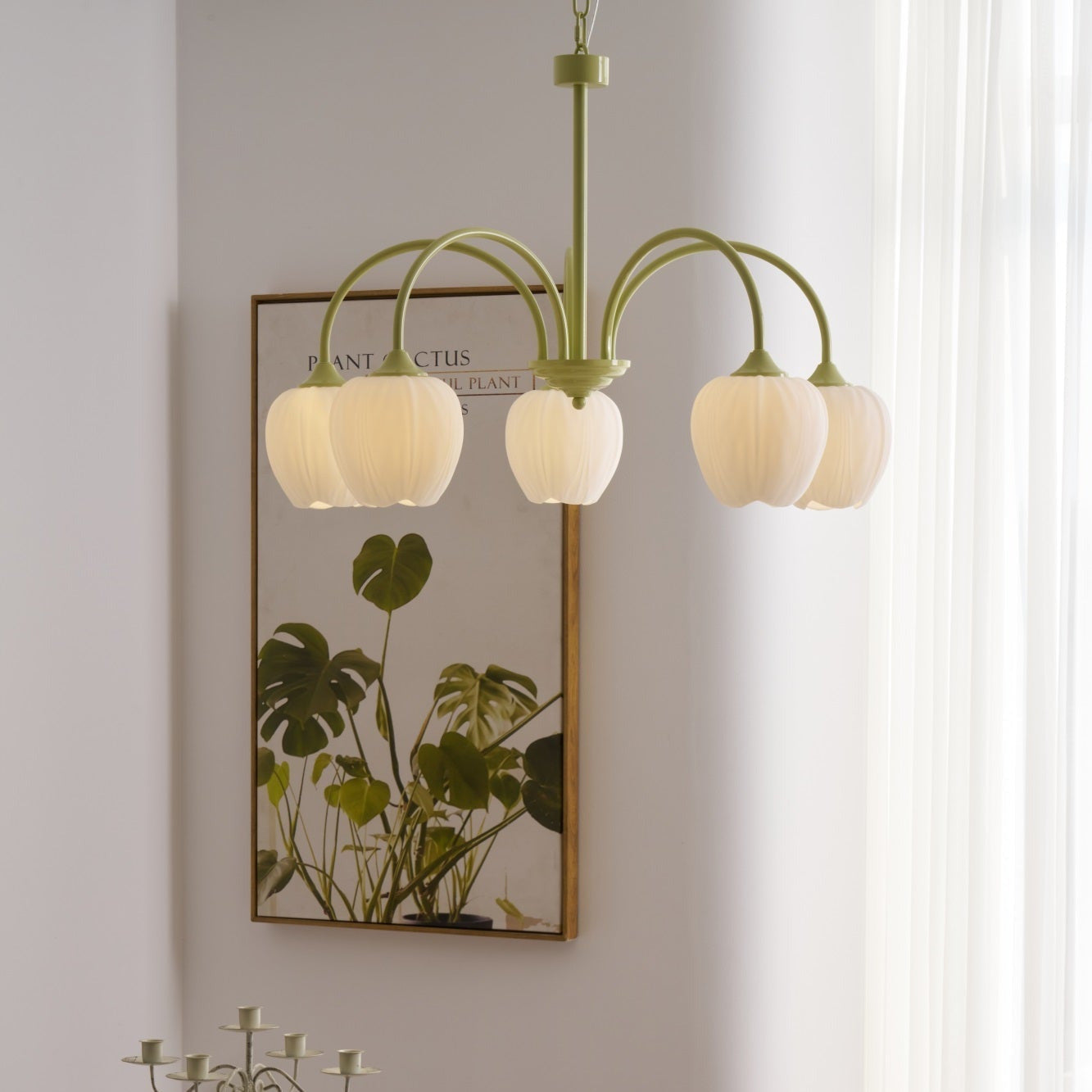 Aria Frische Tulpen-Kronleuchter