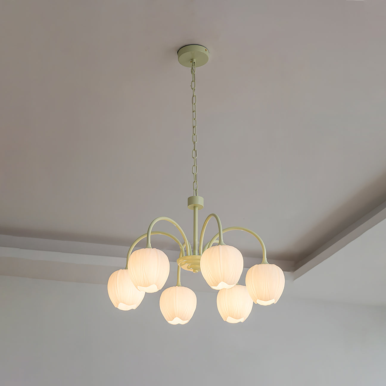 Viloror Matcha-Glas-Kronleuchter-Letslighting