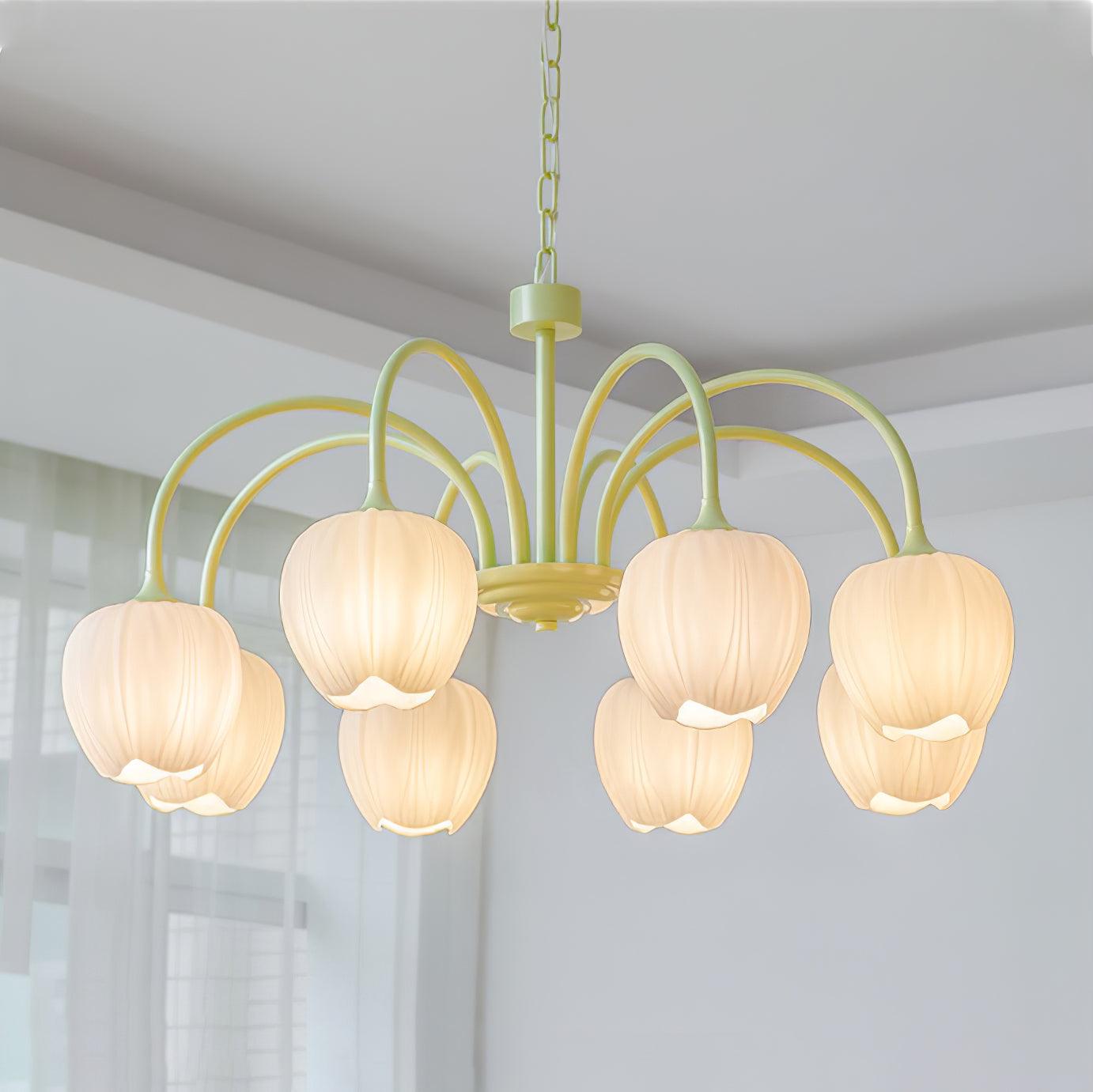 Viloror Matcha-Glas-Kronleuchter-Letslighting