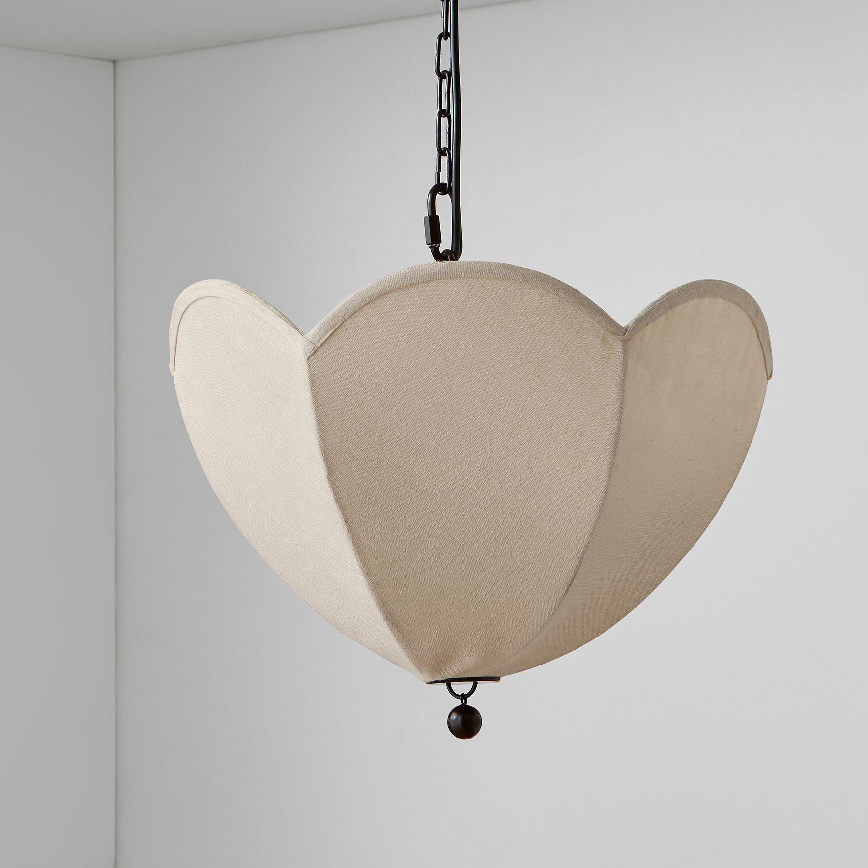 Cimararae Vintage Schöpfkelle Stoff Pendelleuchte-Letslighting