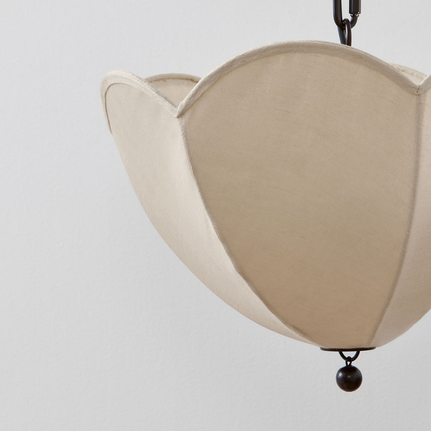 Cimararae Vintage Schöpfkelle Stoff Pendelleuchte-Letslighting