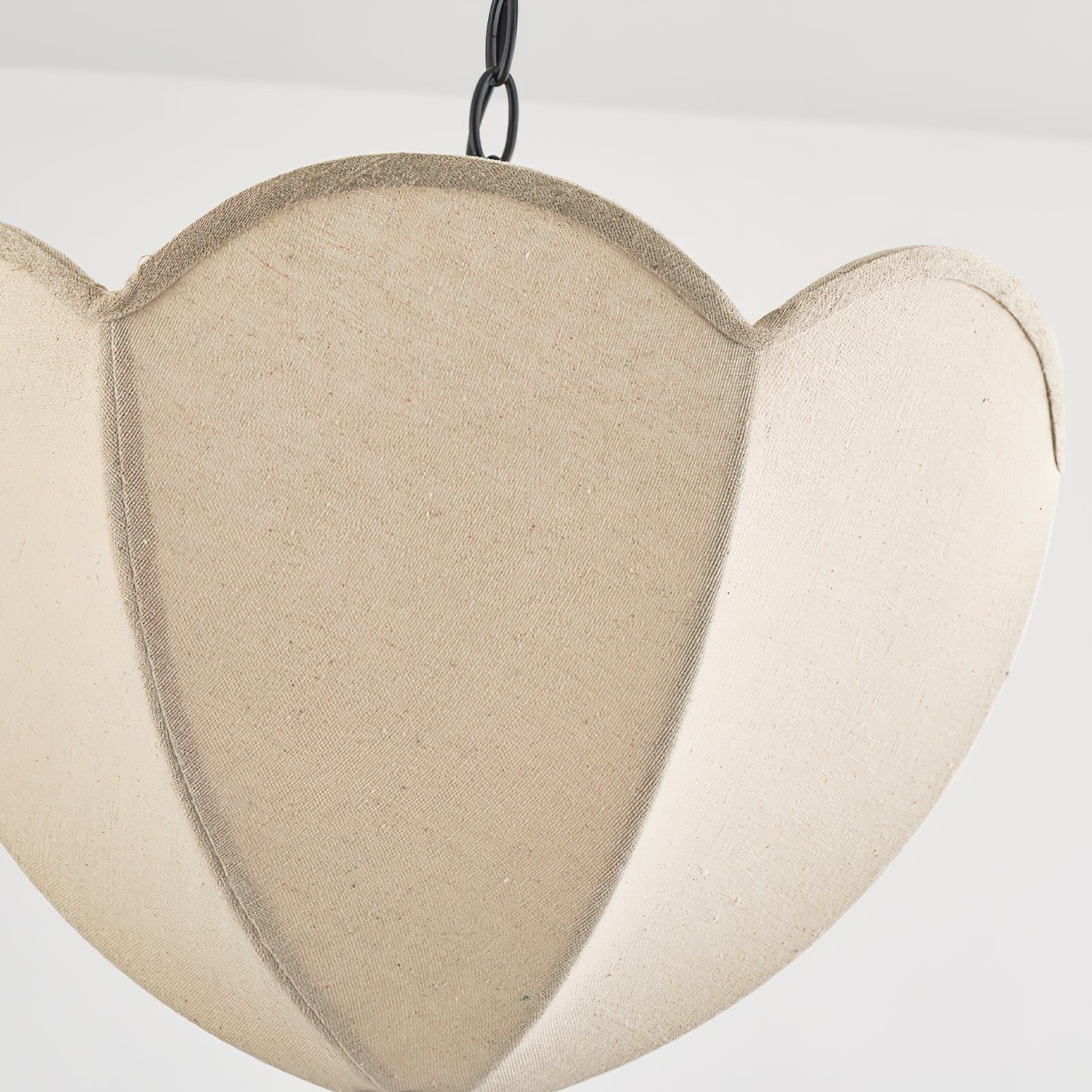 Cimararae Vintage Schöpfkelle Stoff Pendelleuchte-Letslighting