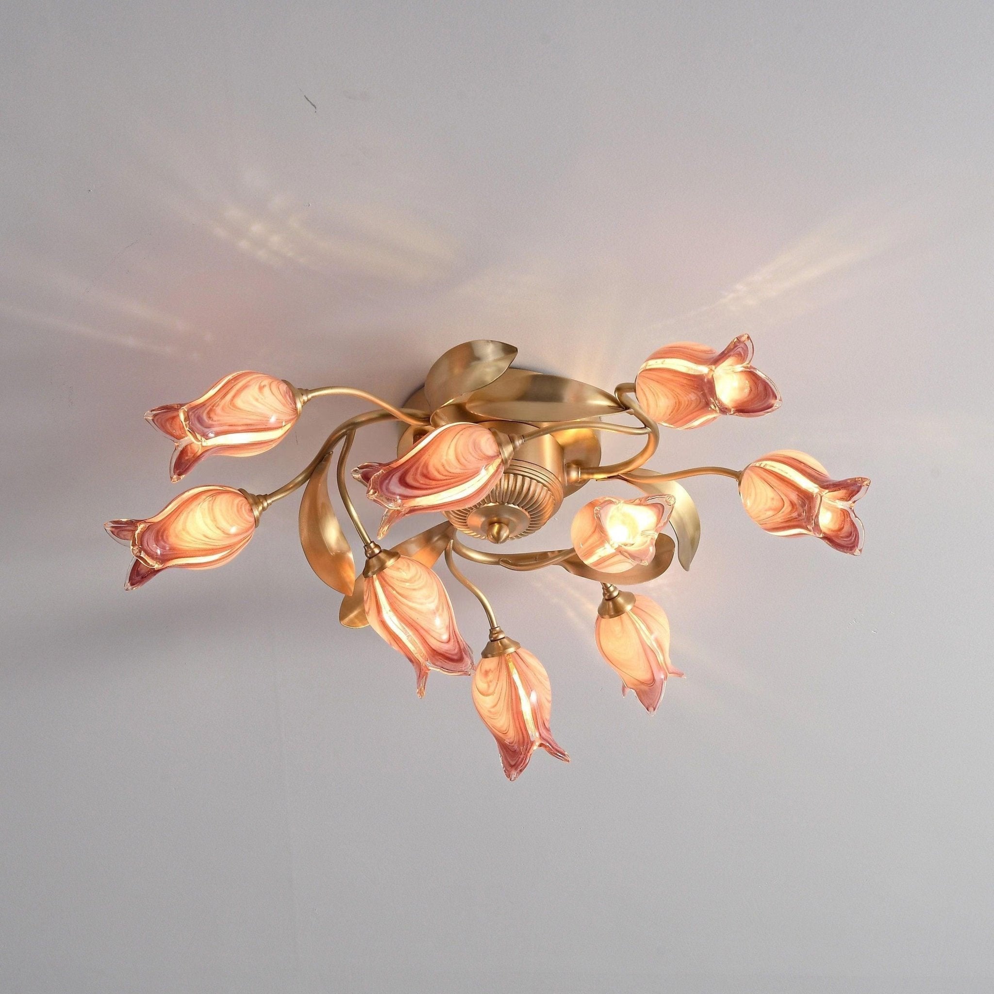 Vathaos Tulip Serenade Glas-Deckenleuchte-Letslighting